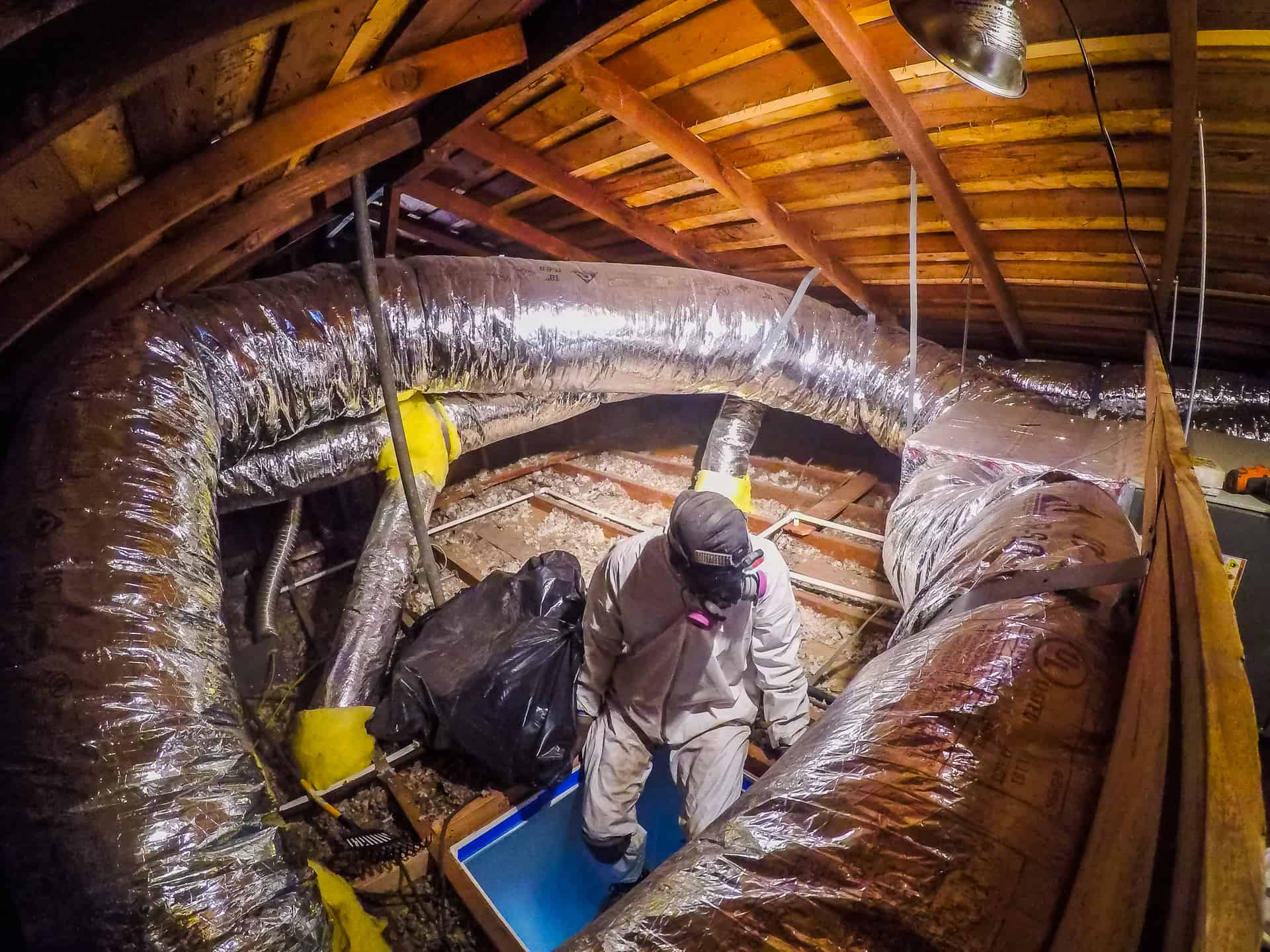 Best Way To Remove Loose Attic Insulation Image Balcony and Attic